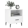 Nachttische 2 Stück, Holzwerkstoff, weiß, 40 x 35 x 47,5 cm von vidaXL, Nachttische - Ref: Foro24-827469, Preis: 82,26 €, Rab...