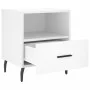 Nachttische 2 Stück, Holzwerkstoff, weiß, 40 x 35 x 47,5 cm von vidaXL, Nachttische - Ref: Foro24-827469, Preis: 82,26 €, Rab...
