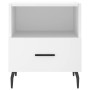 Mesitas de noche 2 uds madera ingeniería blanco 40x35x47,5 cm de vidaXL, Mesitas de noche - Ref: Foro24-827469, Precio: 83,22 €