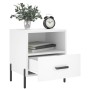 Nachttische 2 Stk. Holzwerkstoff weiß 40x35x47,5 cm von vidaXL, Nachttische - Ref: Foro24-827453, Preis: 86,44 €, Rabatt: %