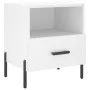 Bedside tables 2 units engineered wood white 40x35x47.5 cm by vidaXL, Nightstands - Ref: Foro24-827453, Price: 85,38 €, Disco...