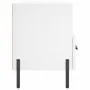 Bedside tables 2 units engineered wood white 40x35x47.5 cm by vidaXL, Nightstands - Ref: Foro24-827453, Price: 85,38 €, Disco...