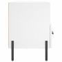 Nachttische 2 Stk. Holzwerkstoff weiß 40x35x47,5 cm von vidaXL, Nachttische - Ref: Foro24-827453, Preis: 86,44 €, Rabatt: %