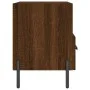 Mesita noche 2 uds madera ingeniería marrón roble 40x35x47,5 cm de vidaXL, Mesitas de noche - Ref: Foro24-827467, Precio: 63,...