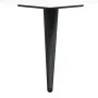 Mesita de noche madera de ingeniería blanco brillo 40x40x50 cm de vidaXL, Mesitas de noche - Ref: Foro24-827504, Precio: 36,6...