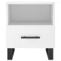 Mesitas de noche 2 uds madera ingeniería blanco 40x35x47,5 cm de vidaXL, Mesitas de noche - Ref: Foro24-827485, Precio: 86,47...