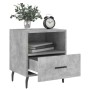 Nachttisch 2 Stück betongraues Holzwerkstoff 40x35x47,5cm von vidaXL, Nachttische - Ref: Foro24-827477, Preis: 58,83 €, Rabat...