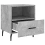 Nightstand 2 pcs concrete gray engineered wood 40x35x47.5cm by vidaXL, Nightstands - Ref: Foro24-827477, Price: 58,33 €, Disc...