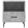 Nachttisch 2 Stück betongraues Holzwerkstoff 40x35x47,5cm von vidaXL, Nachttische - Ref: Foro24-827477, Preis: 58,83 €, Rabat...