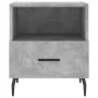 Nightstand 2 pcs concrete gray engineered wood 40x35x47.5cm by vidaXL, Nightstands - Ref: Foro24-827477, Price: 58,33 €, Disc...