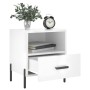 Nightstand 2 pcs glossy white engineered wood 40x35x47.5cm by vidaXL, Nightstands - Ref: Foro24-827457, Price: 64,25 €, Disco...