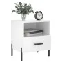 Nightstand 2 pcs glossy white engineered wood 40x35x47.5cm by vidaXL, Nightstands - Ref: Foro24-827457, Price: 64,25 €, Disco...
