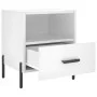 Nightstand 2 pcs glossy white engineered wood 40x35x47.5cm by vidaXL, Nightstands - Ref: Foro24-827457, Price: 64,25 €, Disco...