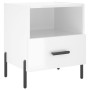 Nightstand 2 pcs glossy white engineered wood 40x35x47.5cm by vidaXL, Nightstands - Ref: Foro24-827457, Price: 64,25 €, Disco...