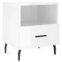 Nightstand 2 pcs glossy white engineered wood 40x35x47.5cm by vidaXL, Nightstands - Ref: Foro24-827473, Price: 61,52 €, Disco...