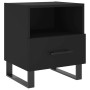 Mesitas de noche 2 uds madera ingeniería negro 40x35x47,5 cm de vidaXL, Mesitas de noche - Ref: Foro24-827487, Precio: 88,57 ...