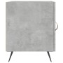 Bedside tables 2 units engineered wood gray concrete 40x40x50 cm by vidaXL, Nightstands - Ref: Foro24-827509, Price: 48,55 €,...