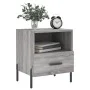 Mesitas noche 2 uds madera ingeniería gris Sonoma 40x35x47,5 cm de vidaXL, Mesitas de noche - Ref: Foro24-827465, Precio: 63,...