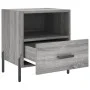 Mesitas noche 2 uds madera ingeniería gris Sonoma 40x35x47,5 cm de vidaXL, Mesitas de noche - Ref: Foro24-827465, Precio: 63,...
