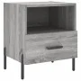 Mesitas noche 2 uds madera ingeniería gris Sonoma 40x35x47,5 cm de vidaXL, Mesitas de noche - Ref: Foro24-827465, Precio: 63,...
