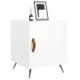 Nachttische, 2 Stück, glänzend weißes Holzwerkstoff, 40 x 40 x 50 cm von vidaXL, Nachttische - Ref: Foro24-827505, Preis: 52,...
