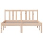 Estructura de cama madera maciza 120x200 cm de vidaXL, Camas y somieres - Ref: Foro24-814879, Precio: 98,24 €, Descuento: %
