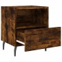Nachttisch 2 Stk. Holzwerkstoff Eiche geräuchert 40x35x47,5cm von vidaXL, Nachttische - Ref: Foro24-827479, Preis: 58,98 €, R...