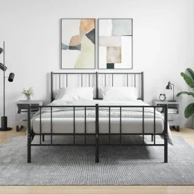 Nachttisch 2 Stk. Holzwerkstoff betongrau 40x35x47,5cm von vidaXL, Nachttische - Ref: Foro24-827493, Preis: 68,72 €, Rabatt: %