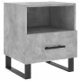 Bedside table 2 units in gray concrete engineered wood 40x35x47.5cm by vidaXL, Nightstands - Ref: Foro24-827493, Price: 68,72...