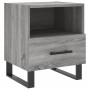 Nachttische 2 Stk. Sonomagraues Holzwerkstoff 40x35x47,5 cm von vidaXL, Nachttische - Ref: Foro24-827497, Preis: 87,36 €, Rab...