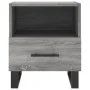 Mesitas noche 2 uds madera ingeniería gris Sonoma 40x35x47,5 cm de vidaXL, Mesitas de noche - Ref: Foro24-827497, Precio: 86,...