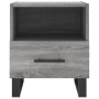 Nachttische 2 Stk. Sonomagraues Holzwerkstoff 40x35x47,5 cm von vidaXL, Nachttische - Ref: Foro24-827497, Preis: 87,36 €, Rab...