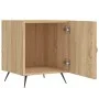 Mesita de noche madera de ingeniería roble Sonoma 40x40x50 cm de vidaXL, Mesitas de noche - Ref: Foro24-827506, Precio: 38,61...