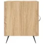 Mesita de noche madera de ingeniería roble Sonoma 40x40x50 cm de vidaXL, Mesitas de noche - Ref: Foro24-827506, Precio: 38,61...