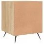 Mesita de noche madera de ingeniería roble Sonoma 40x40x50 cm de vidaXL, Mesitas de noche - Ref: Foro24-827506, Precio: 38,61...
