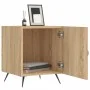 Mesita de noche madera de ingeniería roble Sonoma 40x40x50 cm de vidaXL, Mesitas de noche - Ref: Foro24-827506, Precio: 38,61...