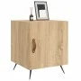 Nachttische, 2 Stück, Holzwerkstoff, Sonoma-Eiche, 40 x 40 x 50 cm von vidaXL, Nachttische - Ref: Foro24-827507, Preis: 48,11...