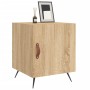 Nachttische, 2 Stück, Holzwerkstoff, Sonoma-Eiche, 40 x 40 x 50 cm von vidaXL, Nachttische - Ref: Foro24-827507, Preis: 48,55...