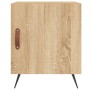 Nachttische, 2 Stück, Holzwerkstoff, Sonoma-Eiche, 40 x 40 x 50 cm von vidaXL, Nachttische - Ref: Foro24-827507, Preis: 48,55...