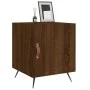 Mesitas noche 2 uds madera ingeniería marrón roble 40x40x50 cm de vidaXL, Mesitas de noche - Ref: Foro24-827515, Precio: 47,8...