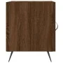 Mesitas noche 2 uds madera ingeniería marrón roble 40x40x50 cm de vidaXL, Mesitas de noche - Ref: Foro24-827515, Precio: 47,8...