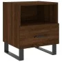 Mesita noche 2 uds madera ingeniería marrón roble 40x35x47,5 cm de vidaXL, Mesitas de noche - Ref: Foro24-827499, Precio: 61,...