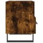 Mesita de noche madera ingeniería roble ahumado 40x35x47,5 cm de vidaXL, Mesitas de noche - Ref: Foro24-827494, Precio: 47,69...