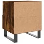 Mesita de noche madera ingeniería roble ahumado 40x35x47,5 cm de vidaXL, Mesitas de noche - Ref: Foro24-827494, Precio: 47,69...