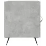 Mesita de noche madera de ingeniería gris hormigón 40x40x50 cm de vidaXL, Mesitas de noche - Ref: Foro24-827508, Precio: 28,7...