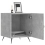 Concrete gray engineered wood bedside table 40x40x50 cm by vidaXL, Nightstands - Ref: Foro24-827508, Price: 32,21 €, Discount: %