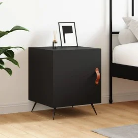 Nachttisch aus Holzwerkstoff schwarz 40x40x50 cm von vidaXL, Nachttische - Ref: Foro24-827502, Preis: 41,96 €, Rabatt: %