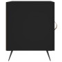 Mesita de noche madera de ingeniería negro 40x40x50 cm de vidaXL, Mesitas de noche - Ref: Foro24-827502, Precio: 43,92 €, Des...