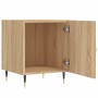 Mesitas noche 2 uds madera ingeniería roble Sonoma 40x40x50 cm de vidaXL, Mesitas de noche - Ref: Foro24-827523, Precio: 64,02 €