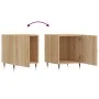 Nachttische 2 Stk. Holzwerkstoff Sonoma Eiche 40x40x50 cm von vidaXL, Nachttische - Ref: Foro24-827523, Preis: 63,31 €, Rabat...